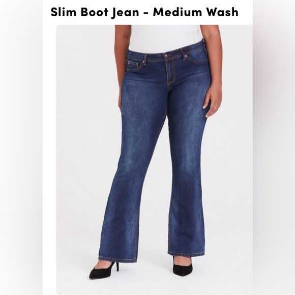Virtual Stretch Boot Cut Jeans 🆕 - Picture 1 of 7